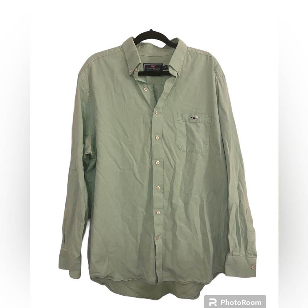 Vineyard Vines Slim Fit Solid Tucker Button up